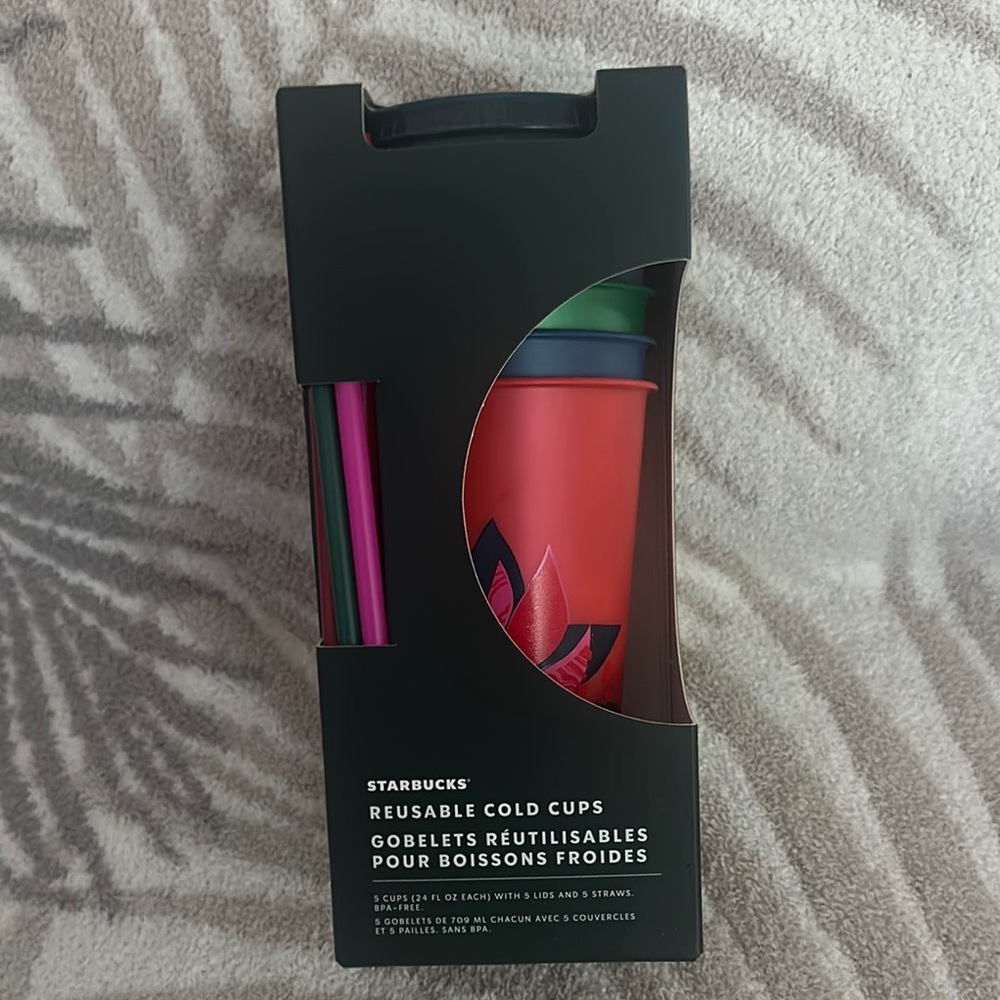 Starbucks Holiday Reusable Cold Cups